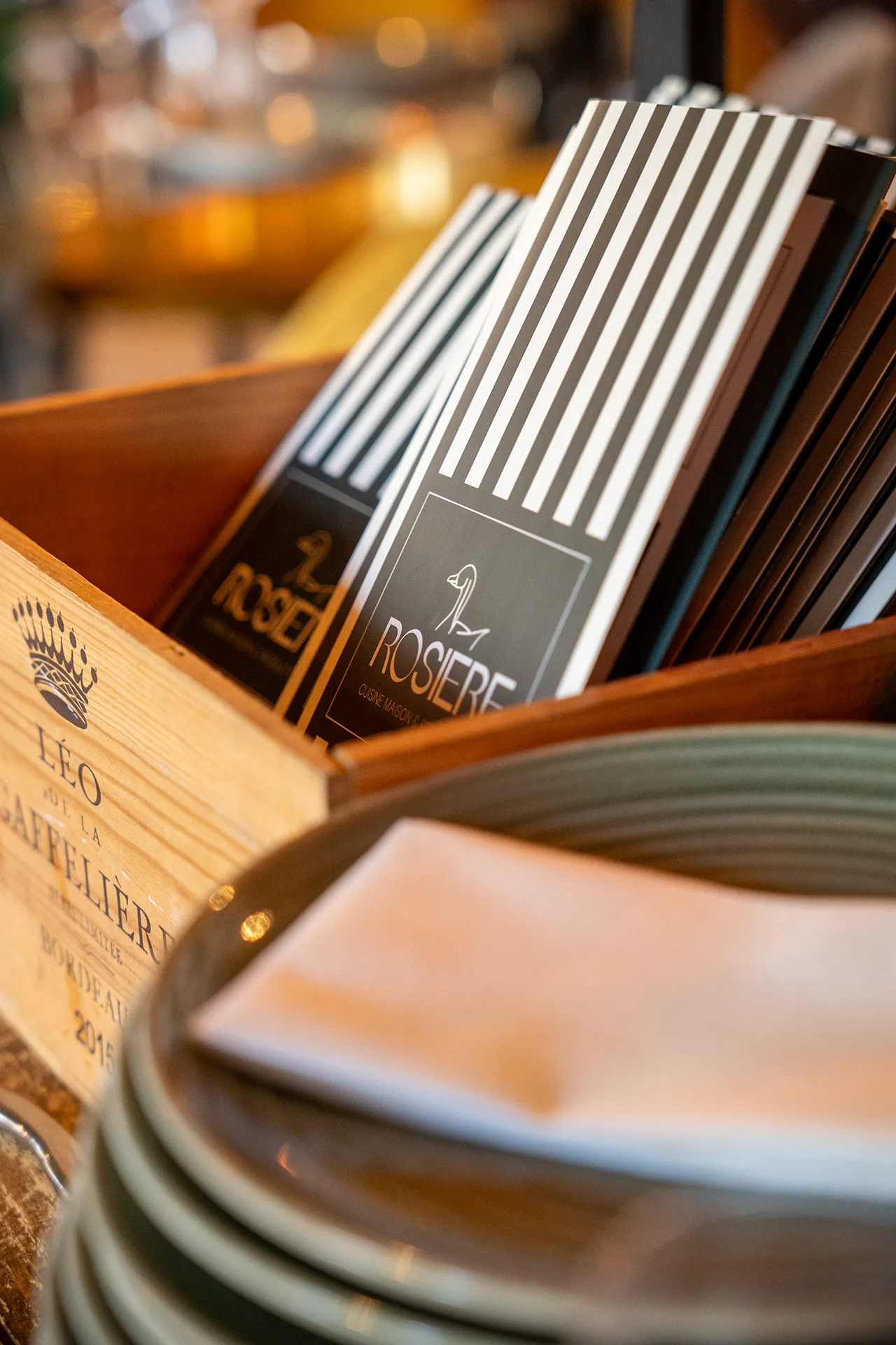 Les cartes du restaurant Rosière à Bourgoin-Jallieu