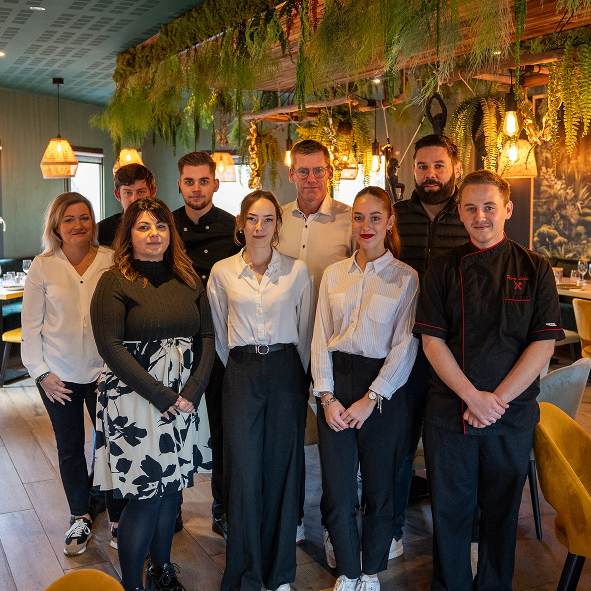 L'équipe du restaurant Rosière à Bourgoin-Jallieu